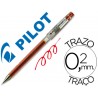 Esferografica pilot ponta fina g tec c4 vermelho