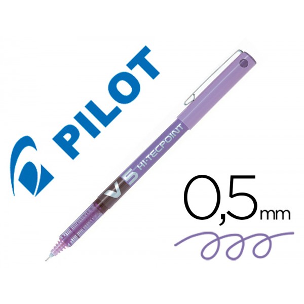 Marcador pilot ponta fina v 5 violeta 05 mm