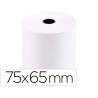 Rolo papel para impressora 75x65x11 mm 60 gr