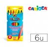 Marcador carioca joy caixa de 6 cores