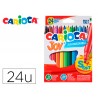 Marcador carioca joy caixa de 24 cores