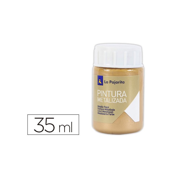 Tinta latex la pajarita 35 ml ouro