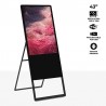 Painel digital LCD Full HD 43 WiFi