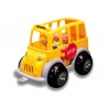 Jogo andreu toys ecoline midi autocarro escolar 1 condutor 2 figuras