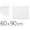 Quadro branco bi office earth lacado magnetico moldura de aluminio 600x900 mm