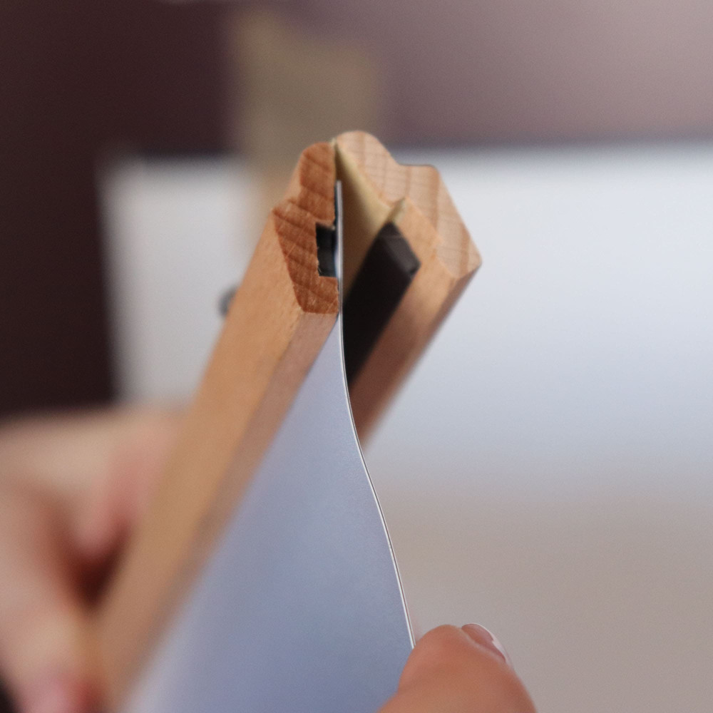 Perfiles de suspensión de madera