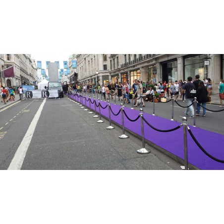 PARIS Separator Pole for Rope - Silver