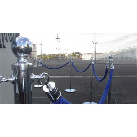 PARIS Separator Pole for Rope - Silver