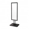 Outdoor Menu Frame Stand Black 8 x A4 Single-Sided