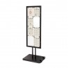 Expositor Menu Stand Black 8xA4