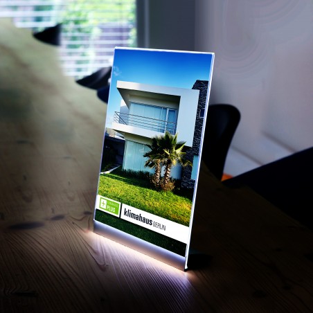 Expositor de Balcão Iluminado A4