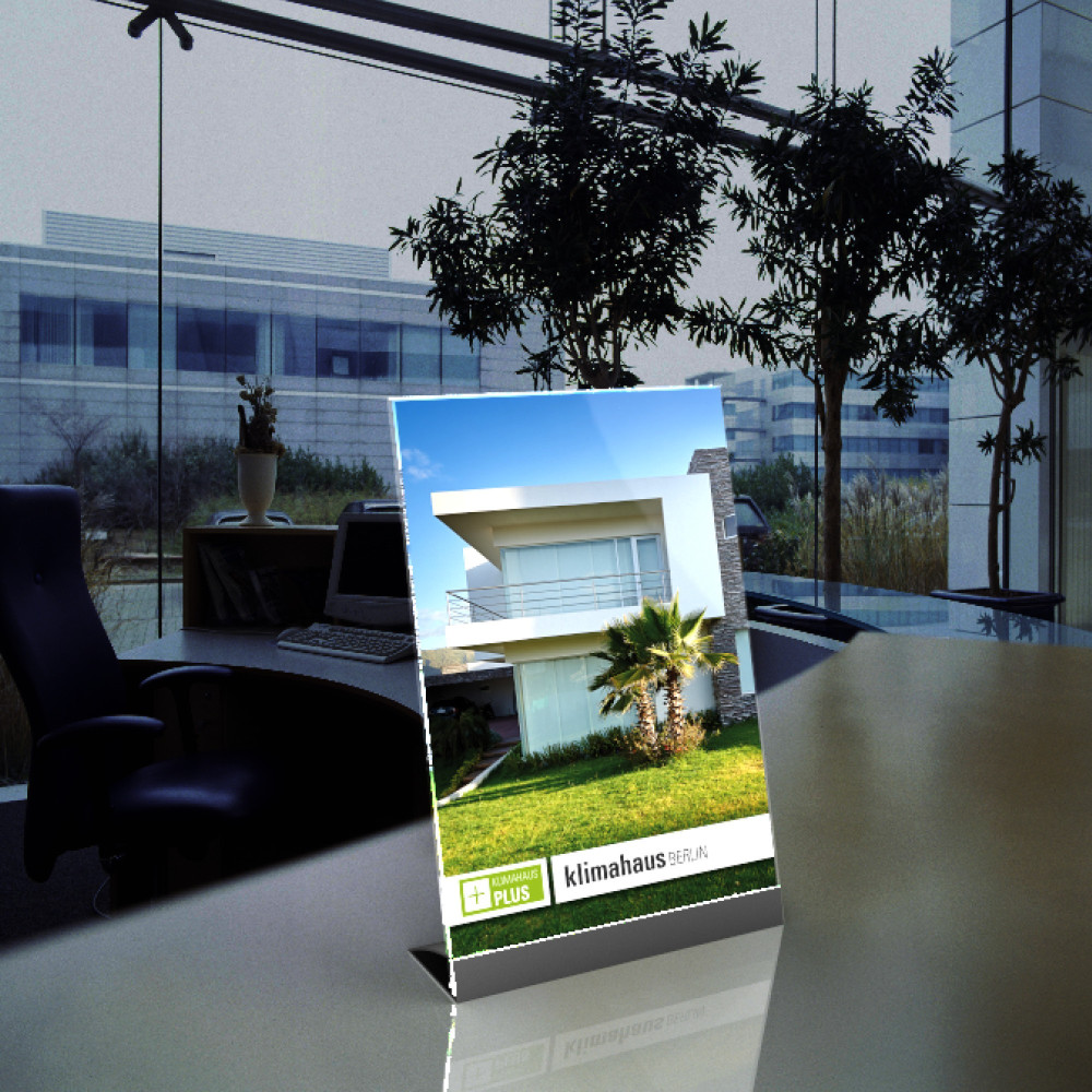 Expositor de Balcão Iluminado A4