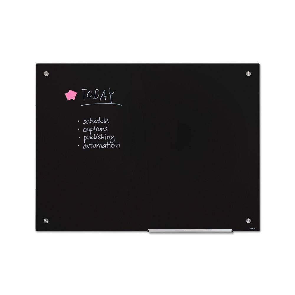 Scritto® Glassboard Preto 900x600