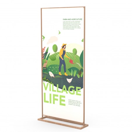 Soporte de impresión de madera de haya (verde)