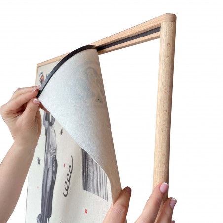 Soporte de impresión de madera de haya (verde)