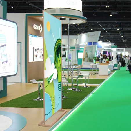 Soporte de impresión de madera de haya (verde)