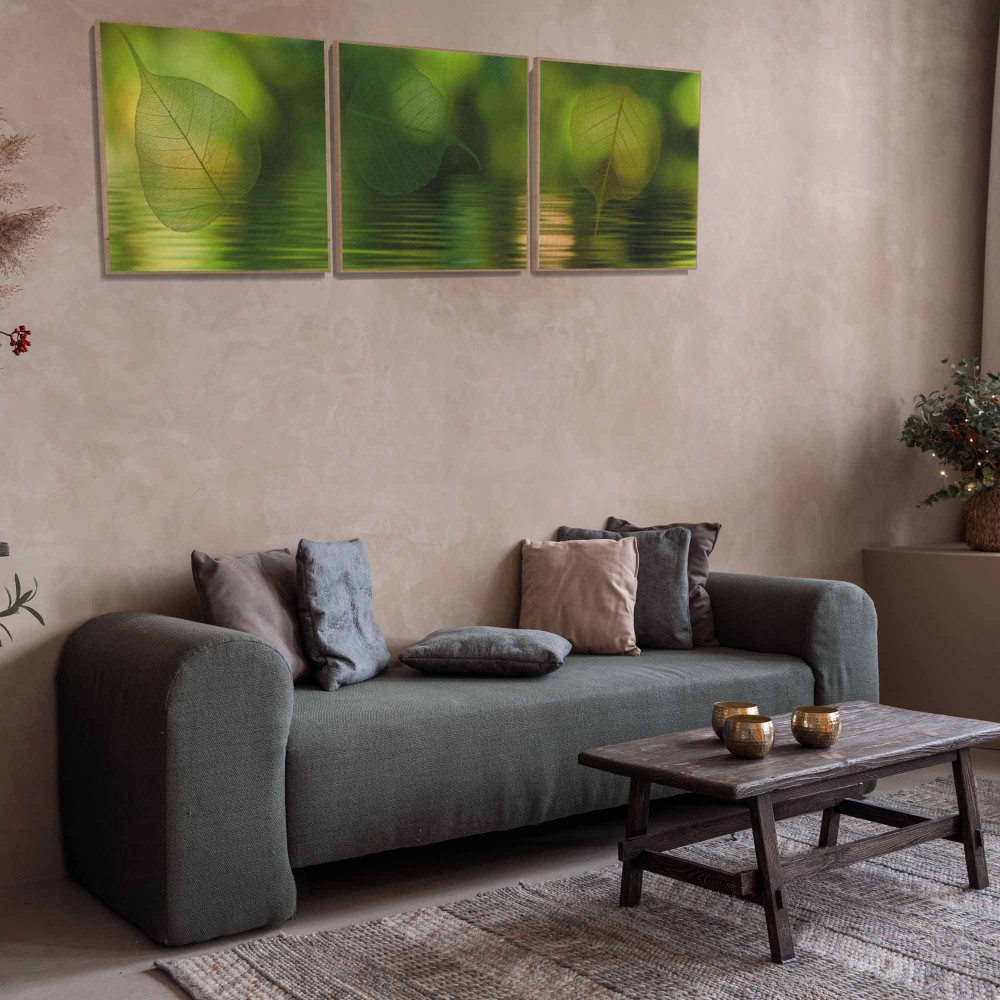 Marco de madera (verde)