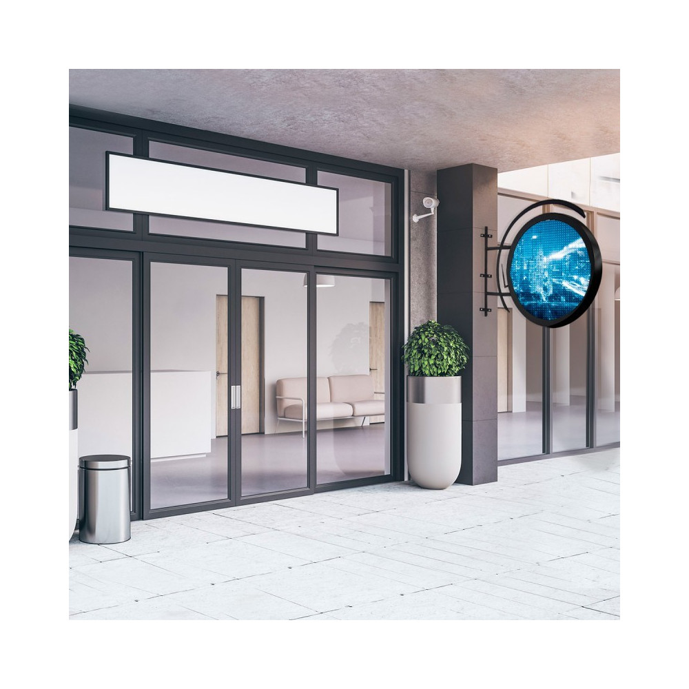 copy of Display LED Logo publicitário exterior P4.68mm