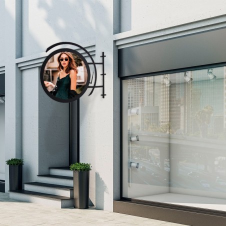 copy of Display LED Logo publicitário exterior P4.68mm