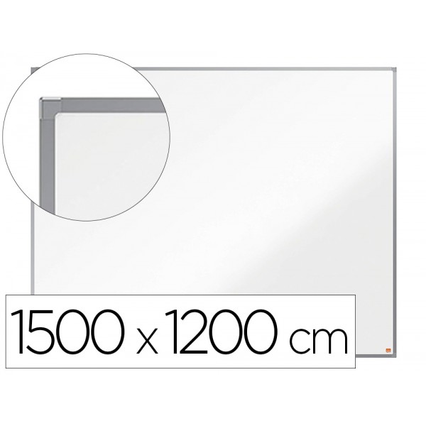 Quadro branco nobo essence aco vitrificado magnetico 1500x1200 mm