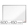 Quadro branco nobo essence aco vitrificado magnetico 600x450 mm