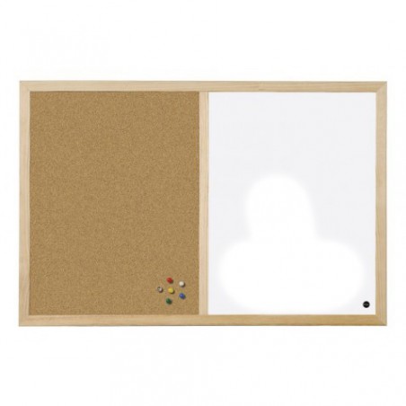 Cork+White Magnetic Board - Boards | SignalShop