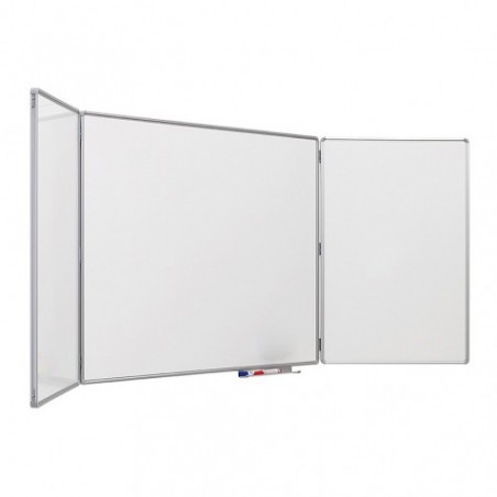 Triple tableau blanc