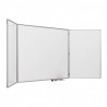 Triple tableau blanc