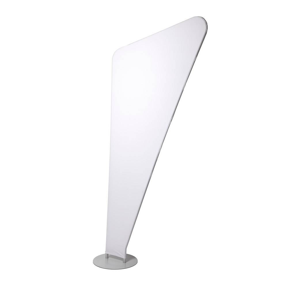 Estandarte triangular con cremallera