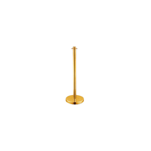 Poste delimitador de cuerda plana - Oro