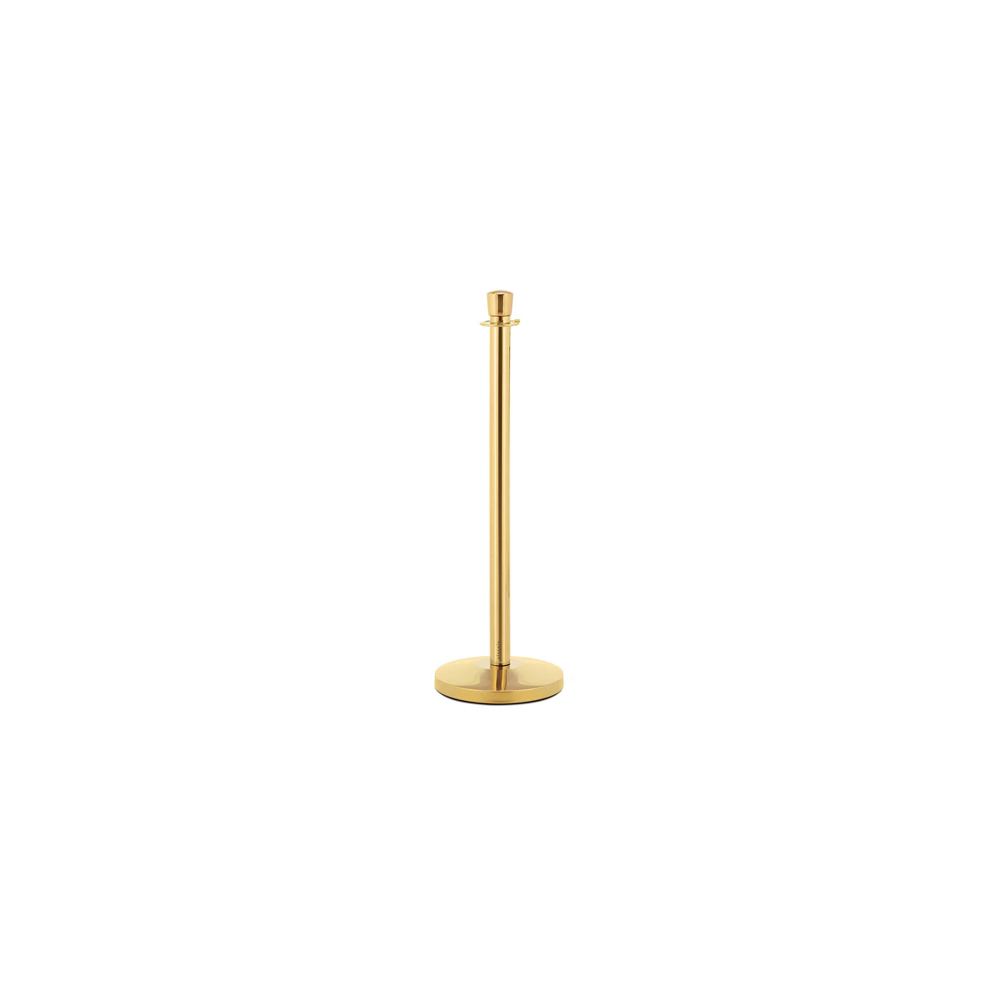 Flat Top Rope Boundary Post - Gold