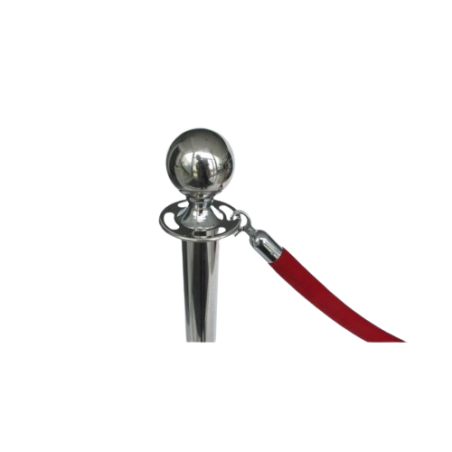 PARIS Separator Pole for Rope - Silver