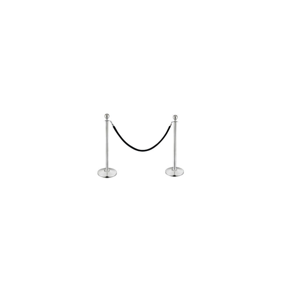 PARIS Separator Pole for Rope - Silver