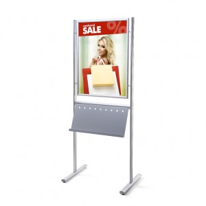 Panneau d’information sur le porte-affiche