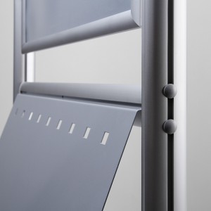 Panneau d’information sur le porte-affiche