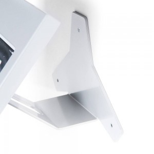 Soporte para tableta Slimcase, de pared con inclinación, plateado