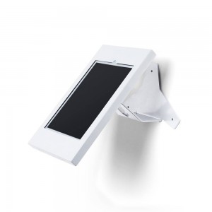 Soporte para tableta Slimcase, de pared con inclinación, plateado