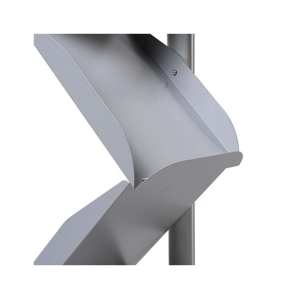 Zig Zag Catalog Display Stand