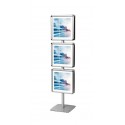Info Pole Multiframe, 6 quadros modulares