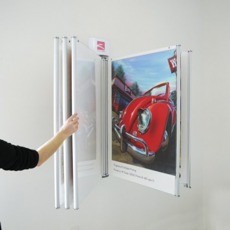 Expositor em Acrílico com 6 Bolsas