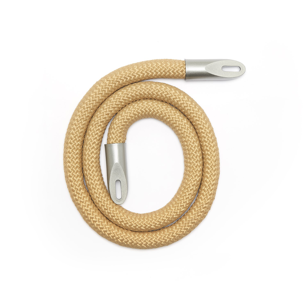 Poste divisor básico de aluminio | Cuerdas