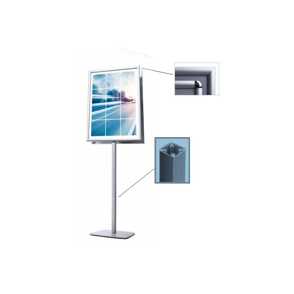 Info Double-Sided Pole