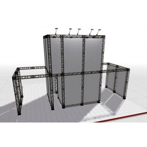 Truss 15 Modul Negro