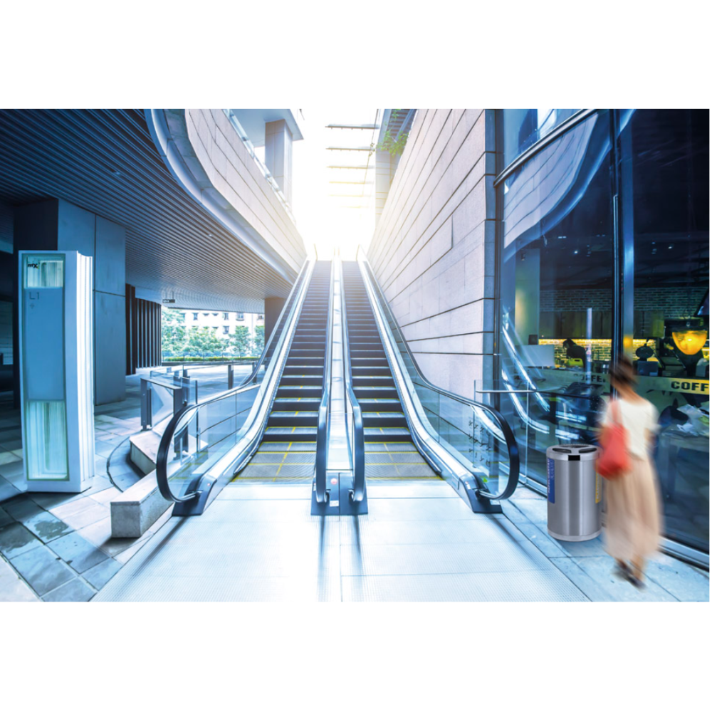 Ecopunto redondo 2 entradas