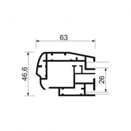Outdoor Poster Holder | LED lighting