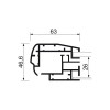 Outdoor Poster Holder | LED lighting