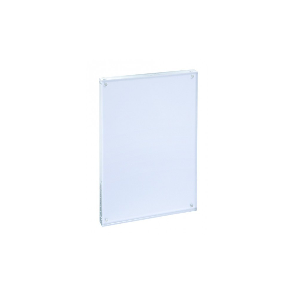 Magnetic paper holder without base