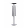 Pole with ashtray| Pulido aluminum