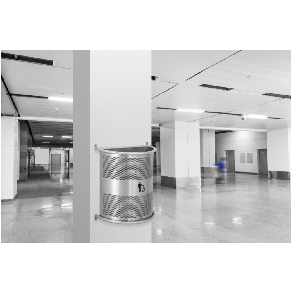 Bandeja de papel semicircular