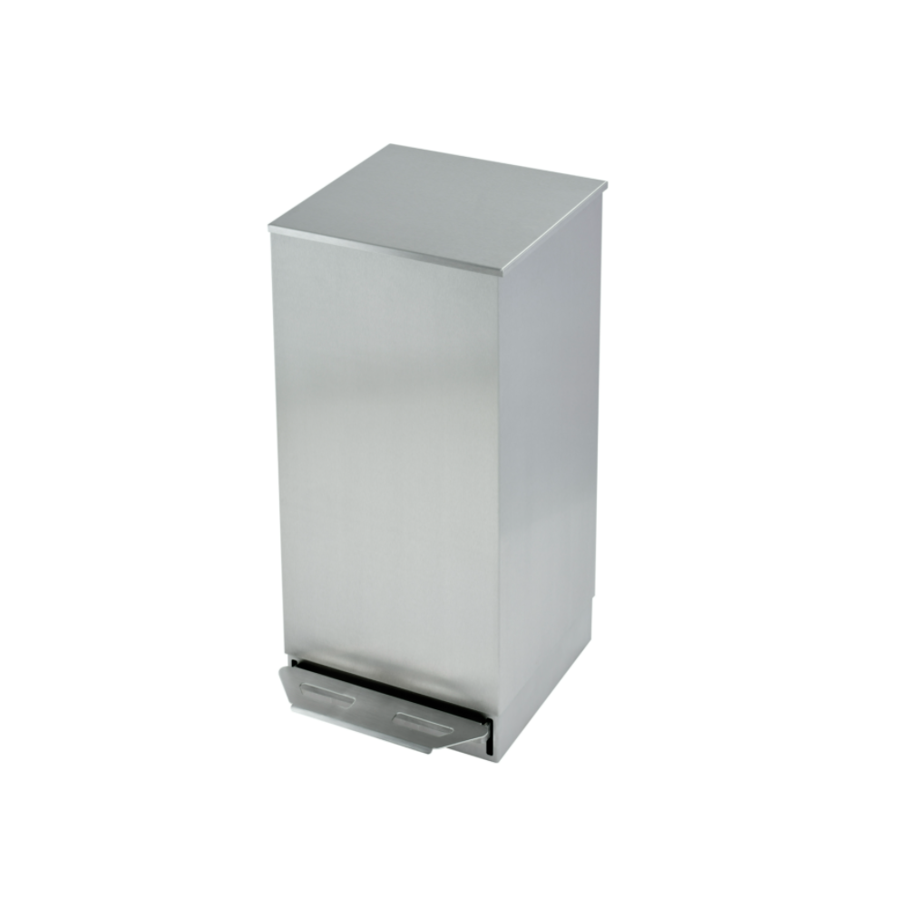 Bandeja de papel con tapa y pedal